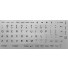 N21 Anahtar etiketleri - büyük kit - gümüş arka plan - 10:10 mm