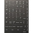 N8 Anahtar etiketleri - büyük kit - gri arkaplan - 12,5:10,5mm